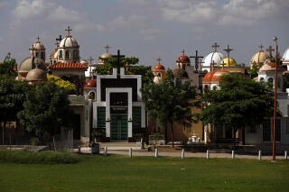 Jardines del Humaya, a cemetery on the outskirts of Culiacán