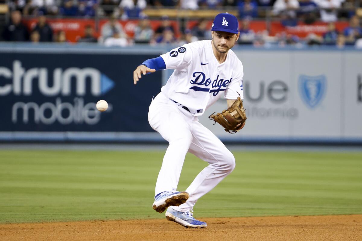 Former Dodger Trea Turner Has the Biggest Hit of His Life in Team