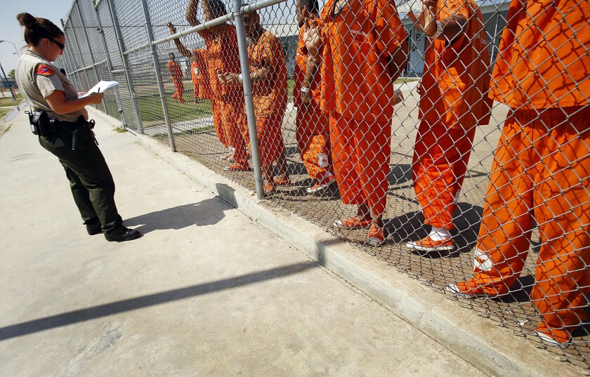 Prison inmates.