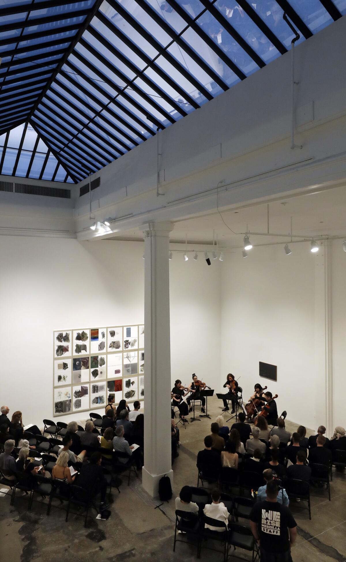 Monday Evening Concerts at art gallery Hauser & Wirth.