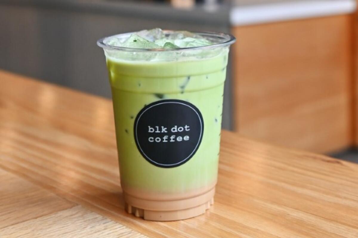 VTM Matcha from BLKDOT Coffee.