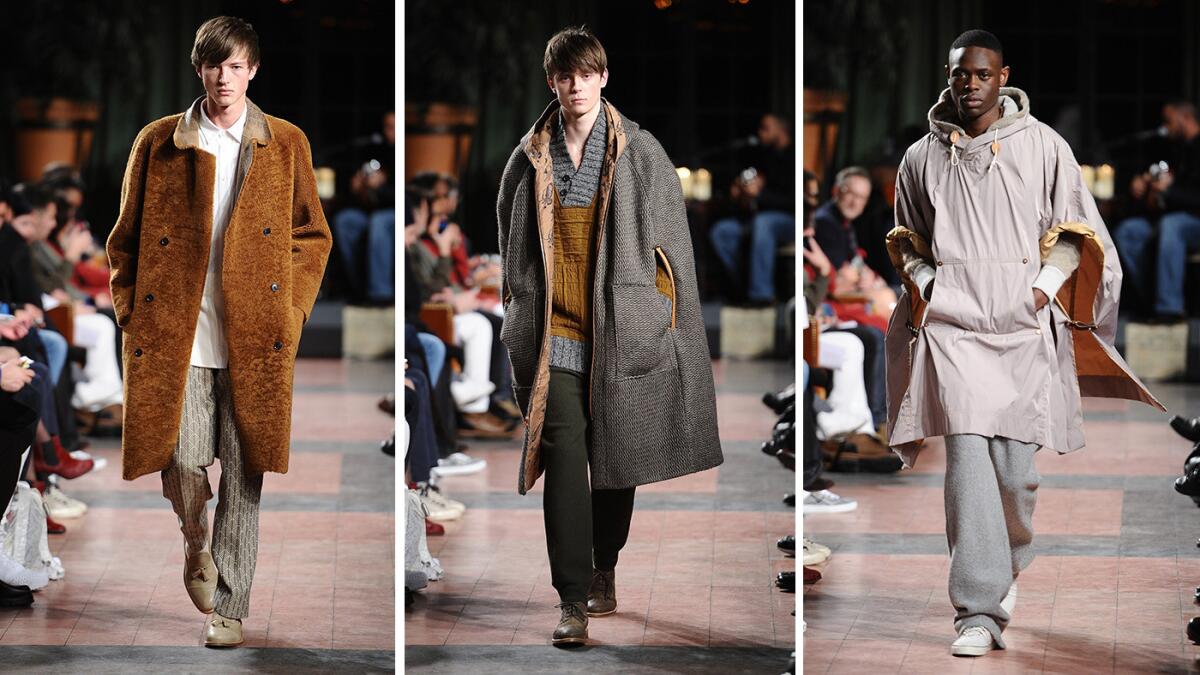 The Billy Reid men's line seen Feb. 14 during New York Fashion Week appears ready to capitalize on the athleisure trend.