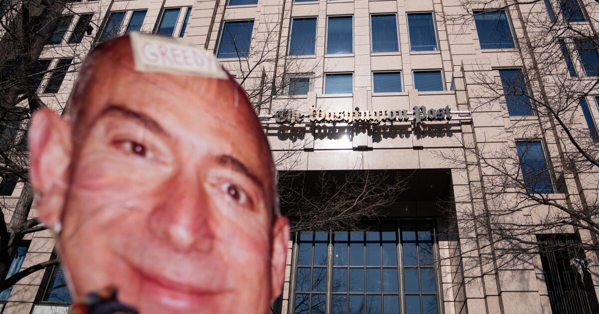 Washington Post publisher Will Lewis stepping down, days after big layoffs