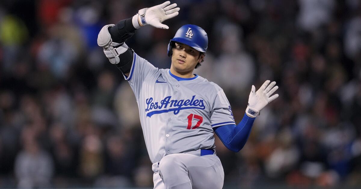 Shohei Ohtani ve Dodgers, Giants'ı 10-0 yenerek galip geldi
