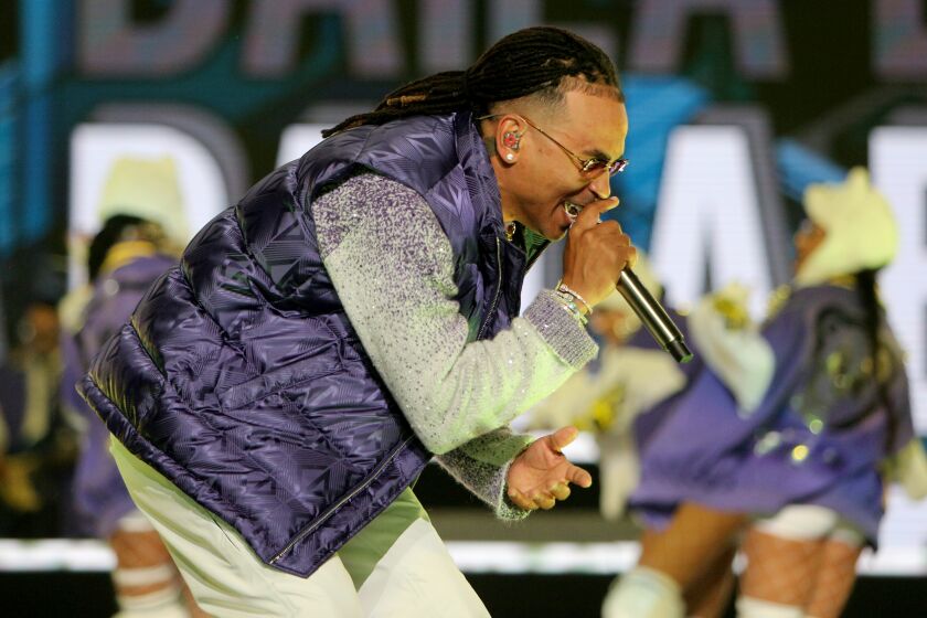 Ozuna performs at Calibash 2023 Day 1, held at Crypto.com Arena in Los Angeles on Saturday, Jan. 22, 2023.
