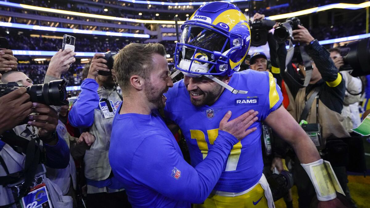 Stafford, McVay team up to bolster reputations with Rams - The San Diego  Union-Tribune