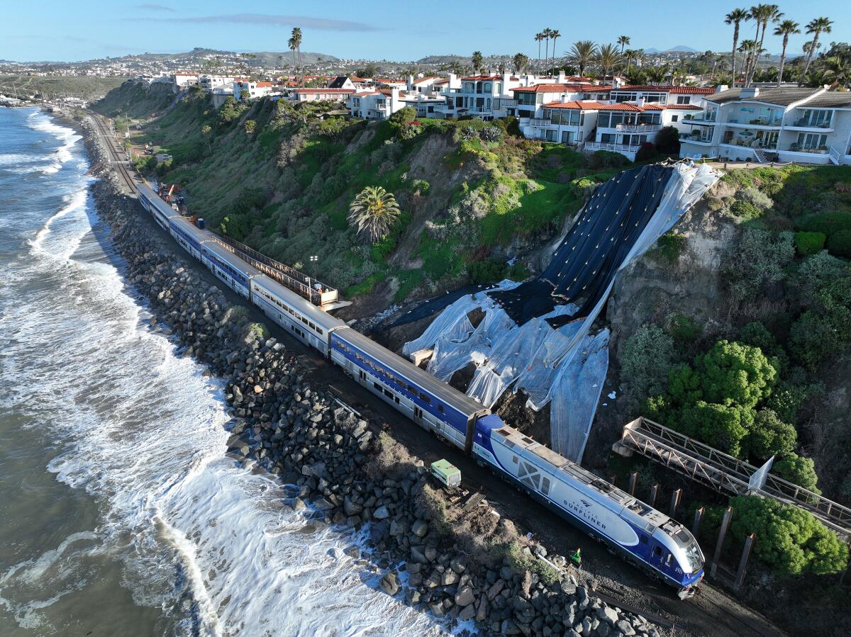 Amtrak Pacific Surfliner has resumed limited service in San Clemente.