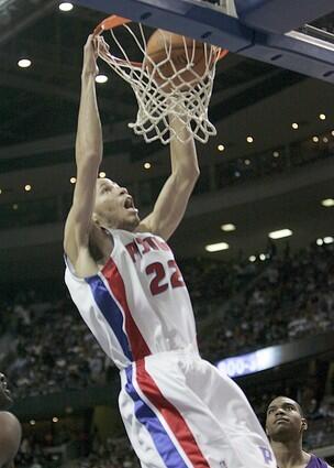 Detroit Pistons Tayshaun Prince