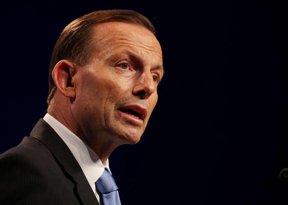 Australia's Prime Minister Tony Abbott has caused an uproar with his involvement in the nation's top literary prize.