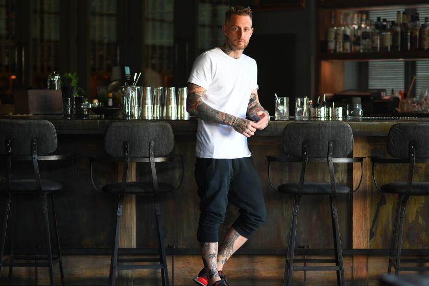 LOS ANGELES-CA-SEPTEMBER 14, 2016: Chef Michael Voltaggio is photographed at ink. in Los Angeles on Wednesday, September 14, 2016. (Christina House / For The Times)