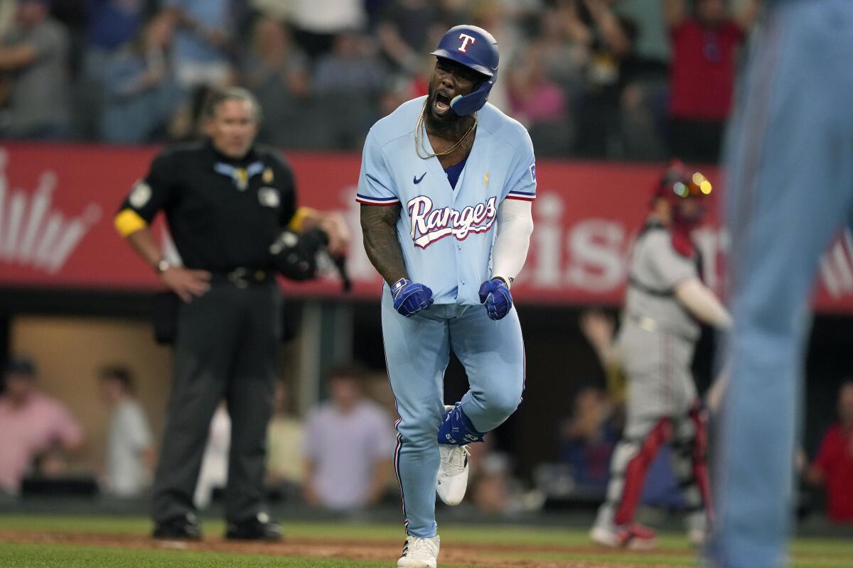 García's homer in 9th after 4 strikeouts gives struggling Rangers 6-5 win  over Twins