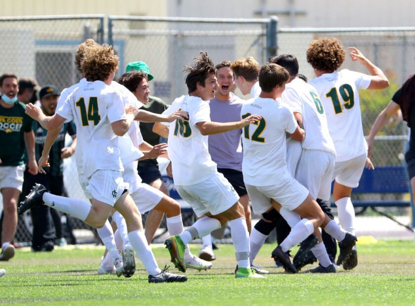 The enthusiasm of Mira Costa soccer players was contagious and led to a CIF championship.