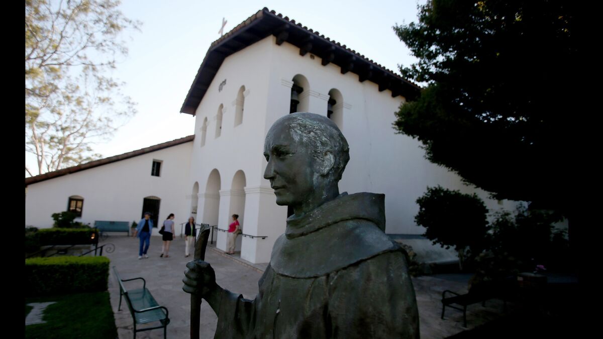 Serra founded Mission San Luis Obispo de Tolosa in 1772.