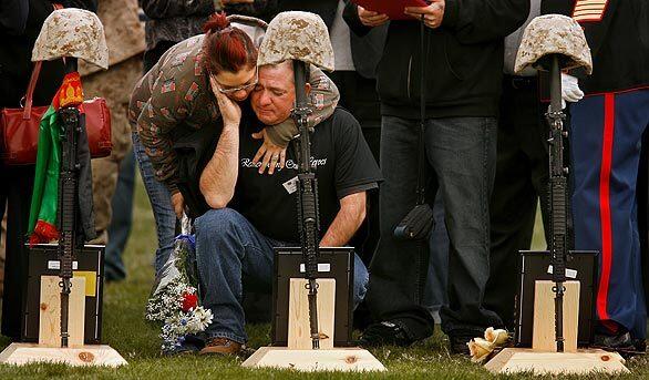 Marine memorial service