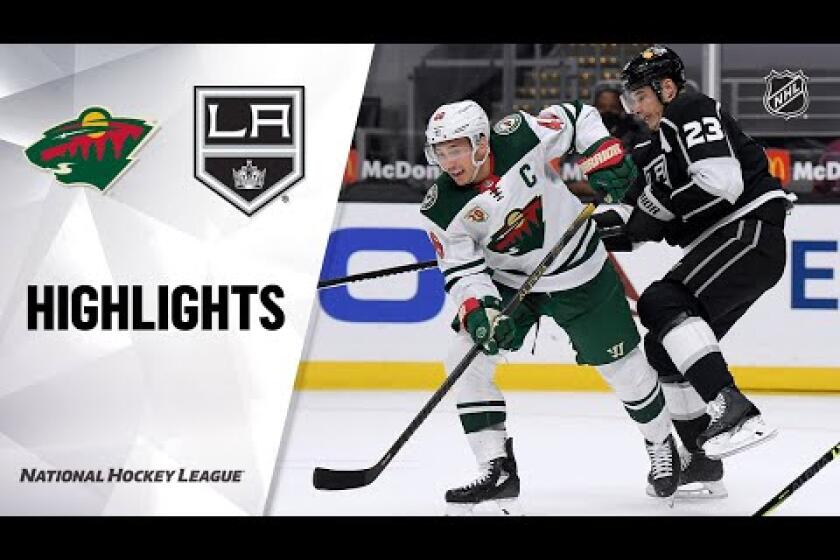Highlights from the Kings' 4-2 loss to Minnesota Wild