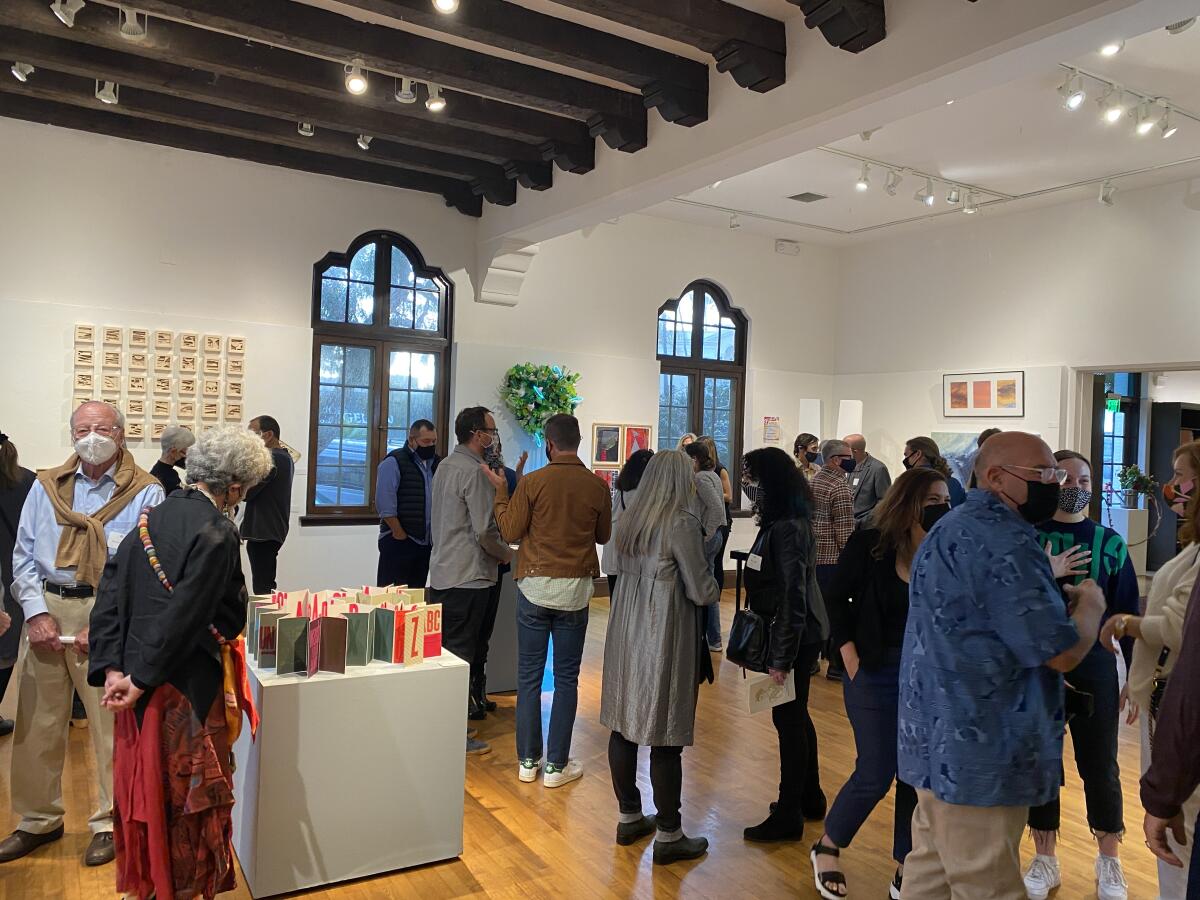 "Marking Time: What Athenaeum Artists Create in Quarantine" is open through Friday, July 9.