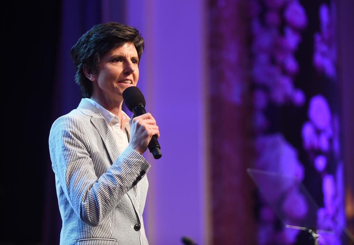 A photo of Tig Notaro in 2017 at WCRF's "An Unforgettable Evening" presented By Saks Fifth Avenue