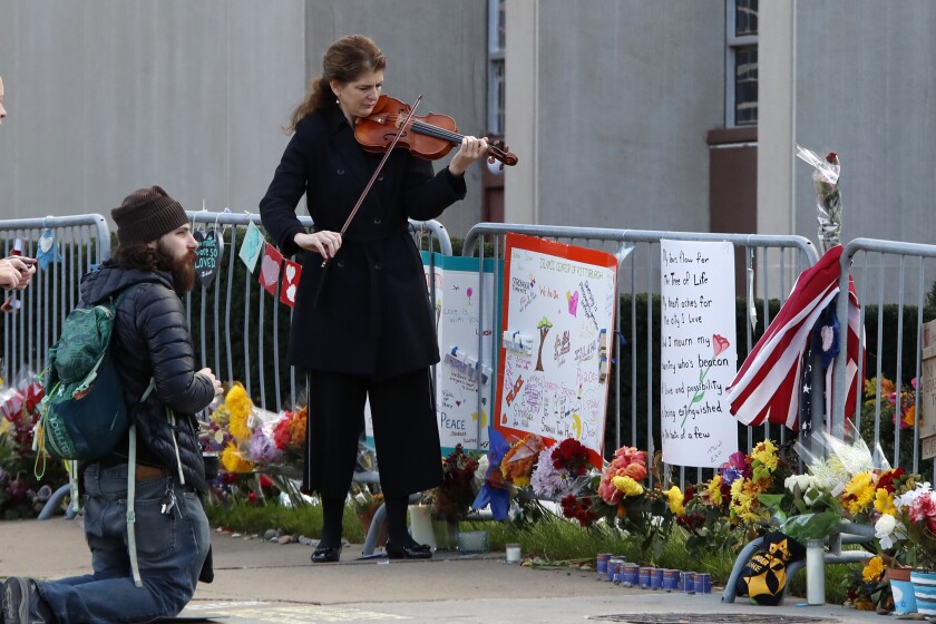 Synagogue shooting anniversary