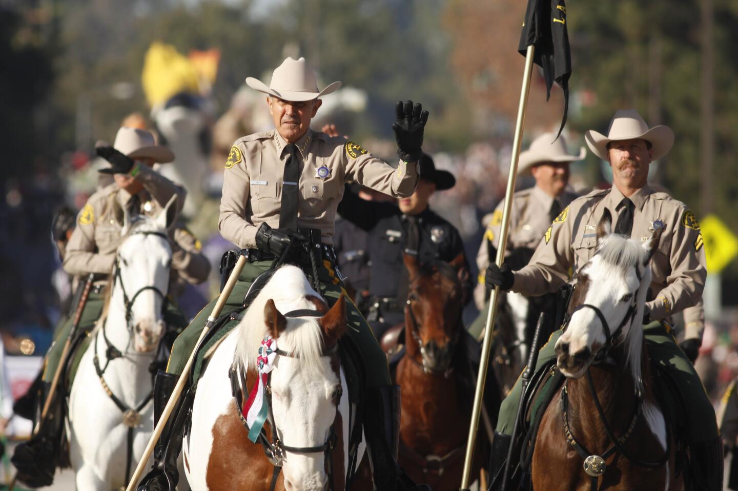 Sheriff Lee Baca at the Rose Parade