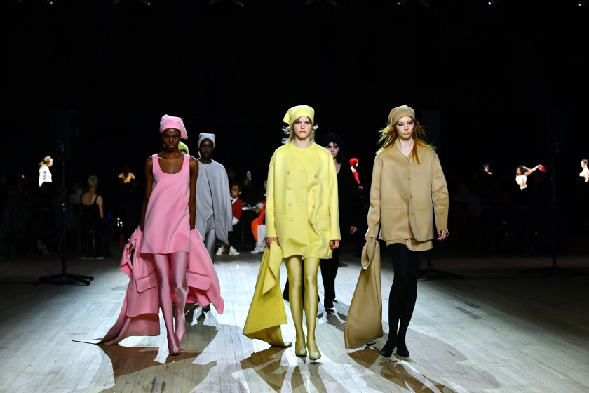 Marc Jacobs fall 2020 runway show
