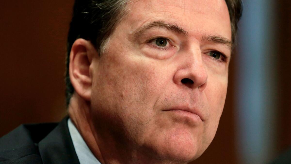 FBI Director James B. Comey will testify before Congress on Monday.