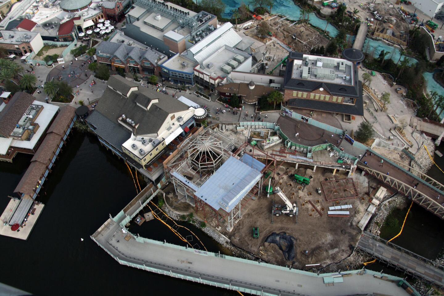 Disney Springs Construction, Feb. 2016