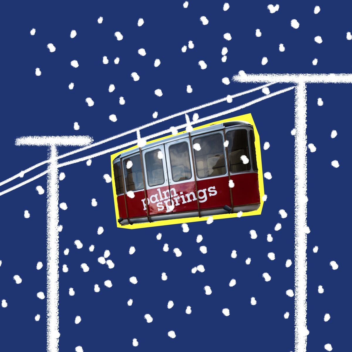 Free tram ride.