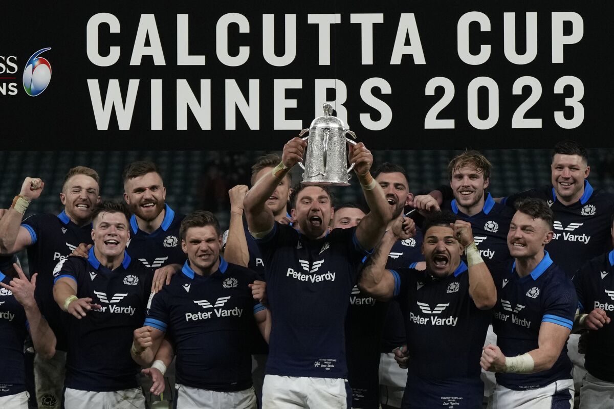 6N: Scotland beats England 29-23 as Van der Merwe stars - The San Diego Union-Tribune