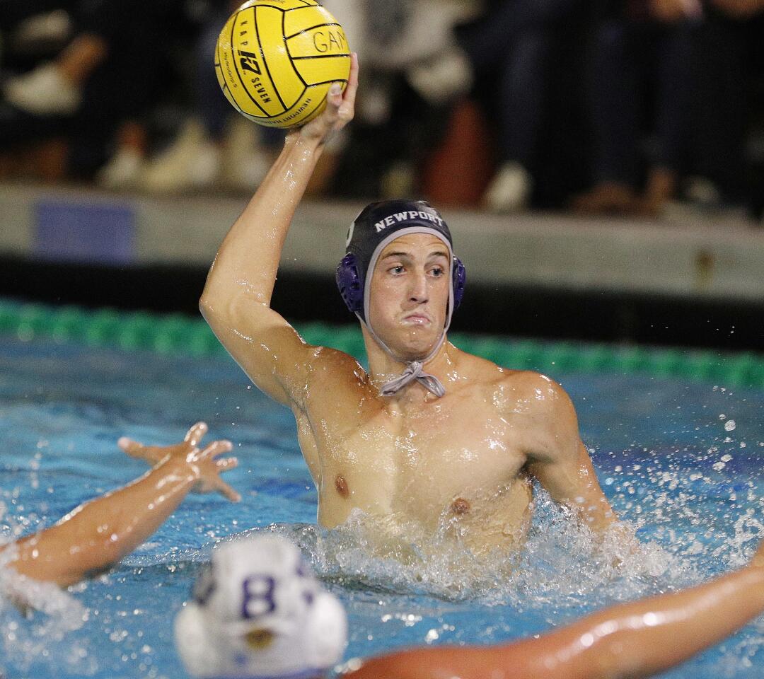 Photo Gallery: Corona del Mar vs. Newport Harbor in boys' water polo