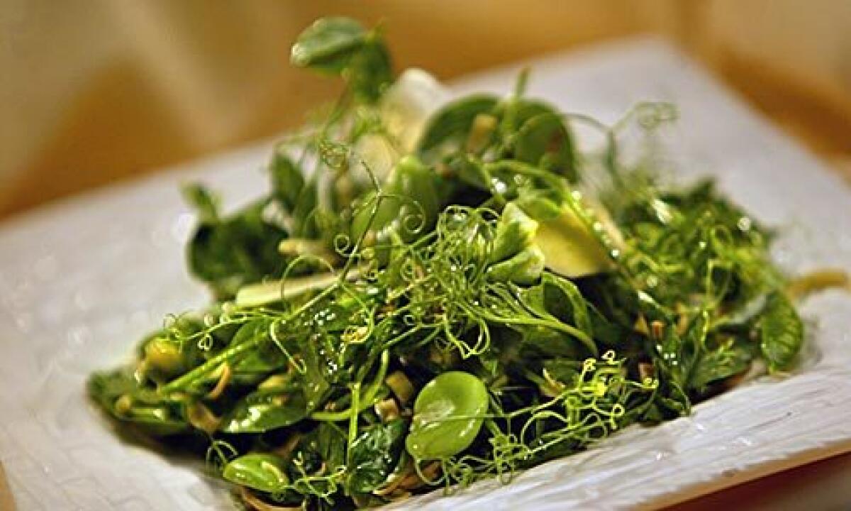 Baby artichokes play a starring role in this salad.