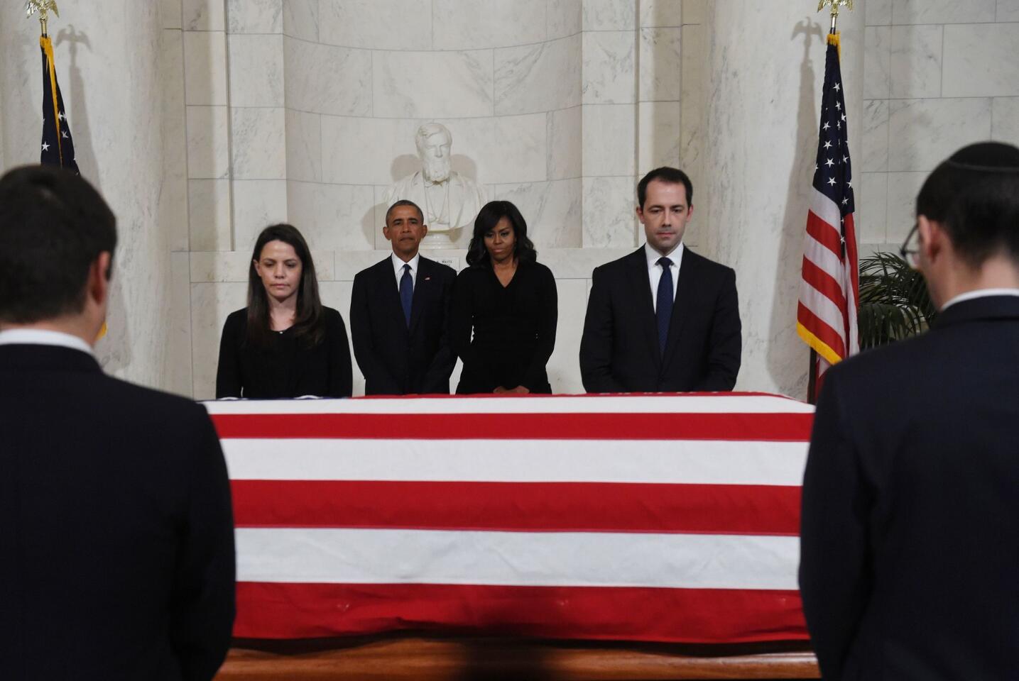 Supreme Court pays respects to Justice Antonin Scalia