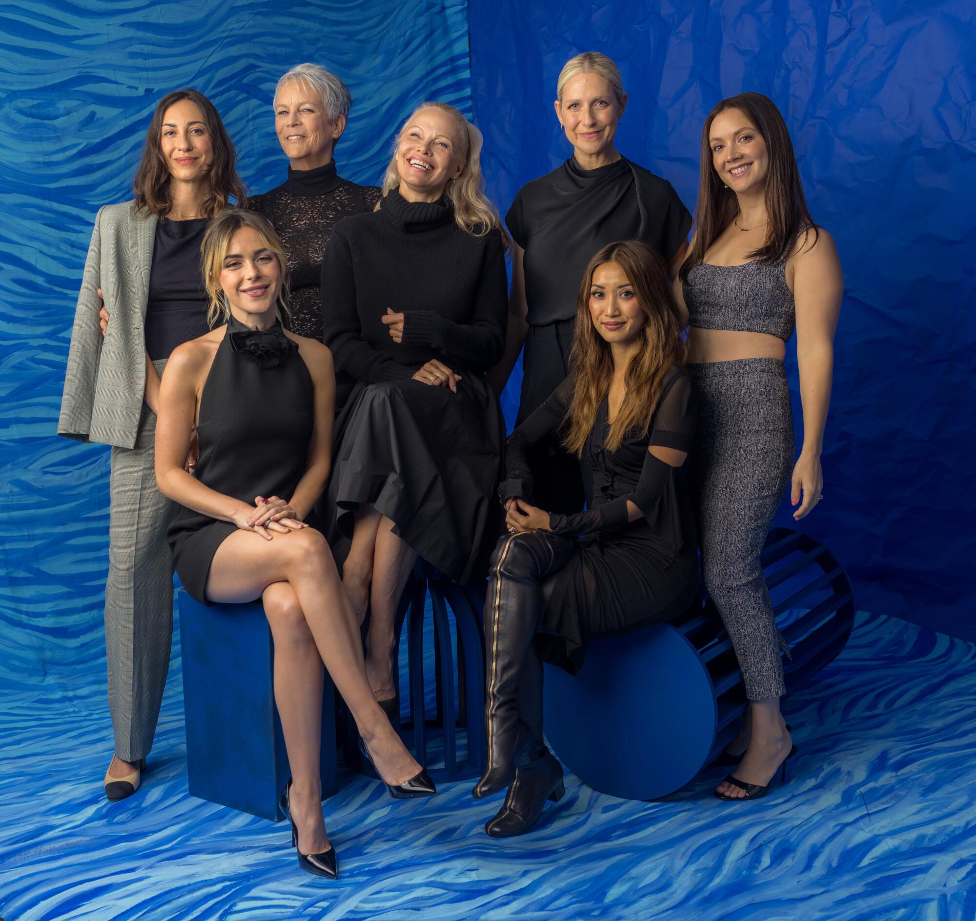 Kiernan Shipka, Pamela Anderson, Brenda Song, Billie Lourd, Gia Coppola, Jamie Lee Curtis and Kate Gersten