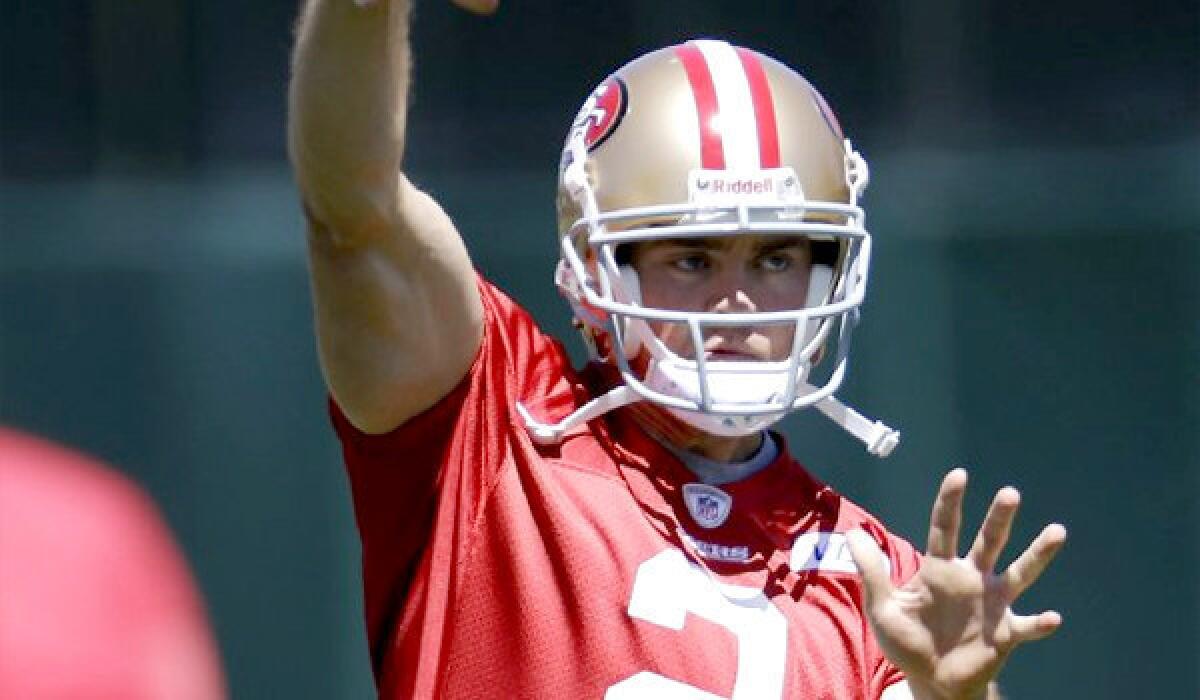 Former Cleveland Browns quarterback Colt McCoy has a new team with the San Francisco 49ers, but a familiar role behind a starter.