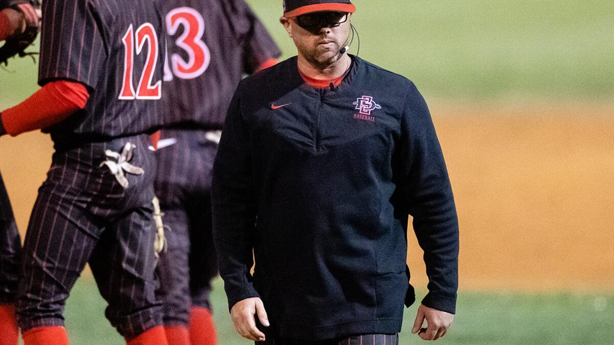 After 18 years with program, Mark Martinez retires as coach of Aztec  baseball