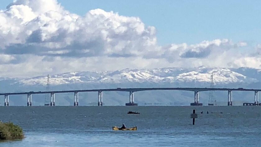 Rare Snow Falls On San Franciscos Twin Peaks As California