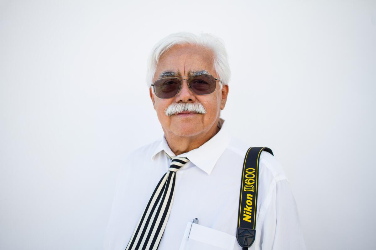 Oscar Castillo, 70, has been photographing the Chicano community in Los Angeles.