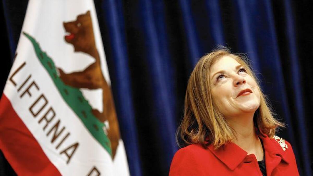 La congresista Loretta Sánchez se encuentra relegada en segunda posición detrás de su rival demócrata Kamala Harris en su candidatura por el Senado de los Estados Unidos.