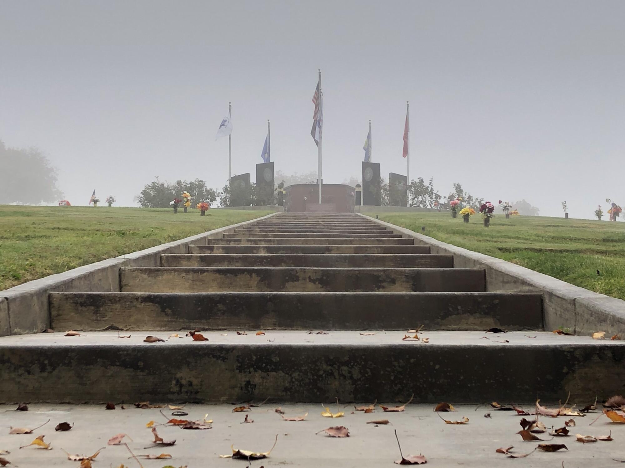 A plaque honors Brian Cody Prosser at the Hillcrest Memorial Park in Bakersfield. 