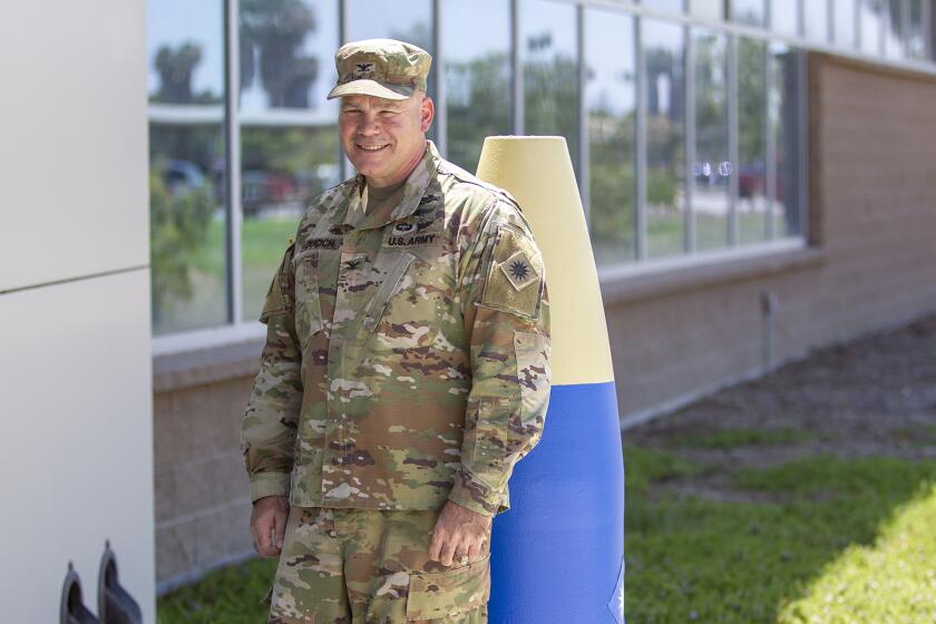 Col. Nick Ducich is the incoming commander at Joint Forces Training Base Los Alamitos.