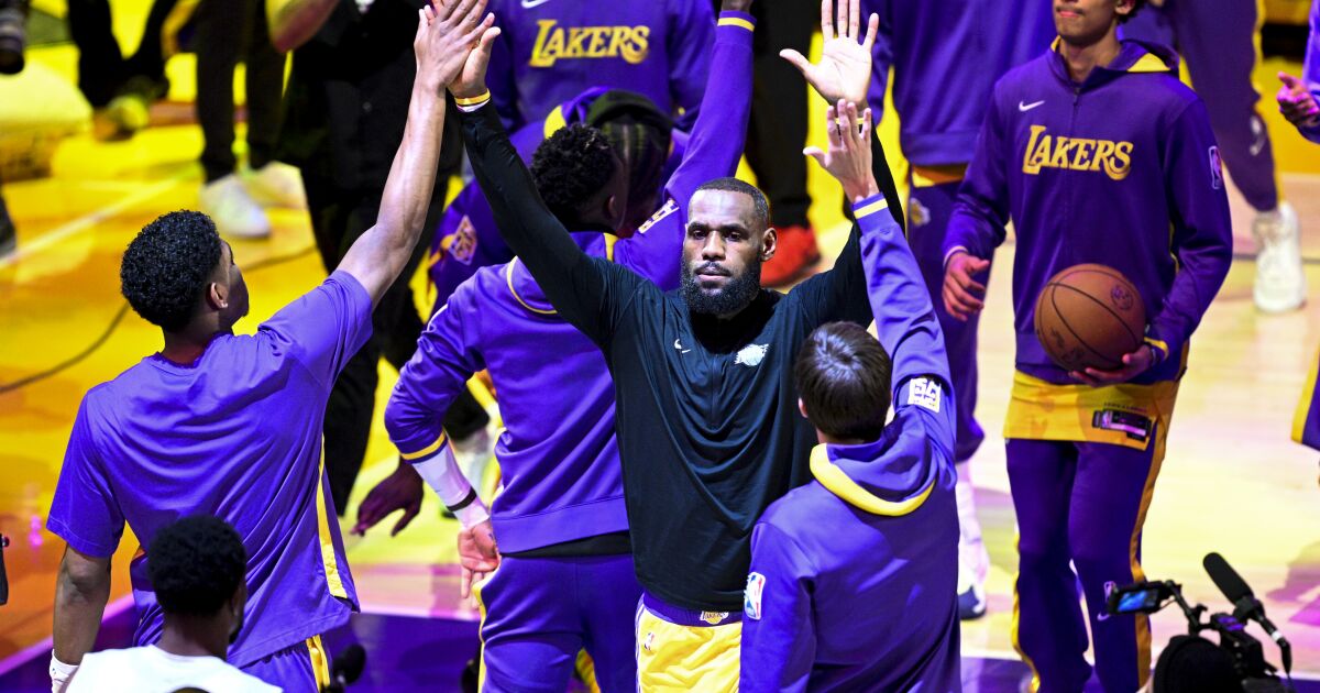 La passion de LeBron James indique le retour des Lakers, pas la retraite