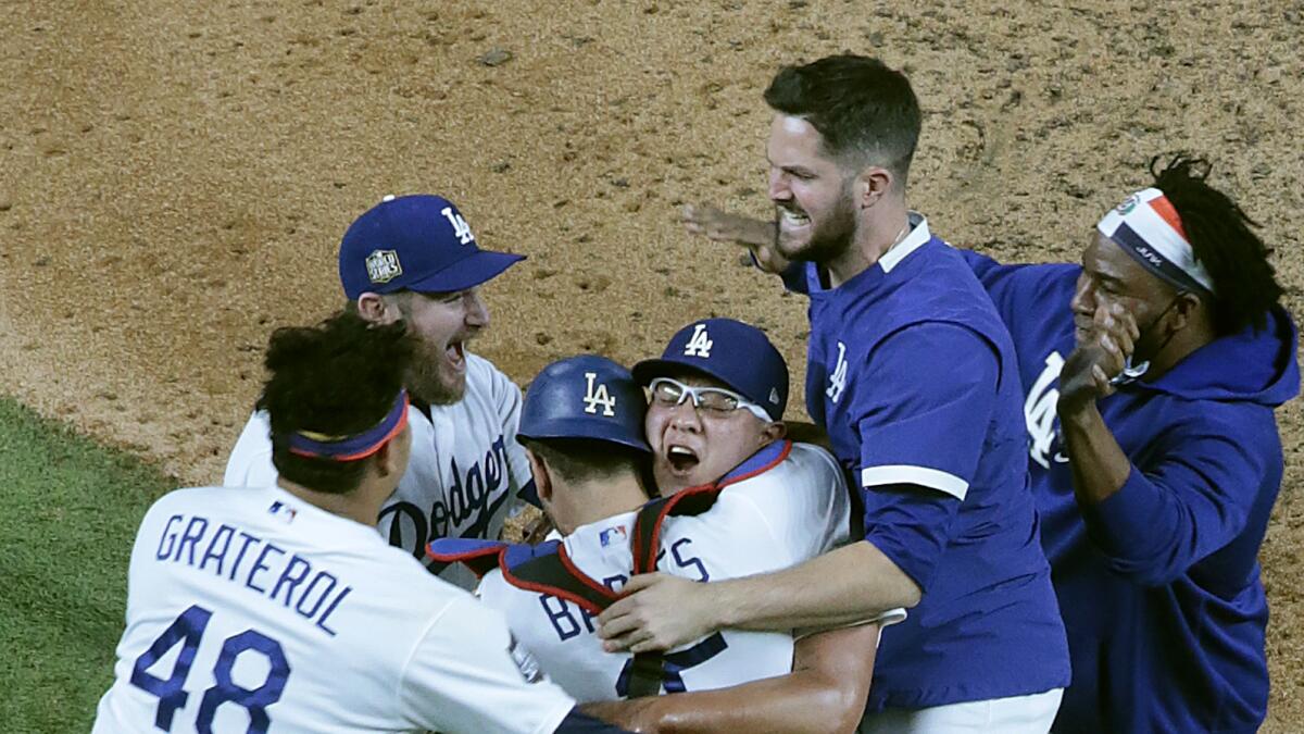 2021 Dodgers to look a lot like 2020 World Series champions - Los Angeles  Times