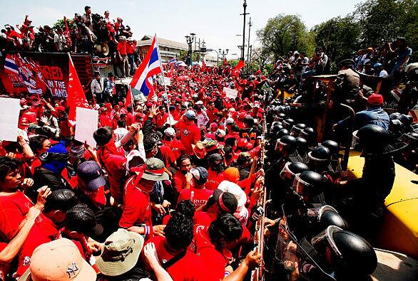 Protests in Bangkok, Thailand