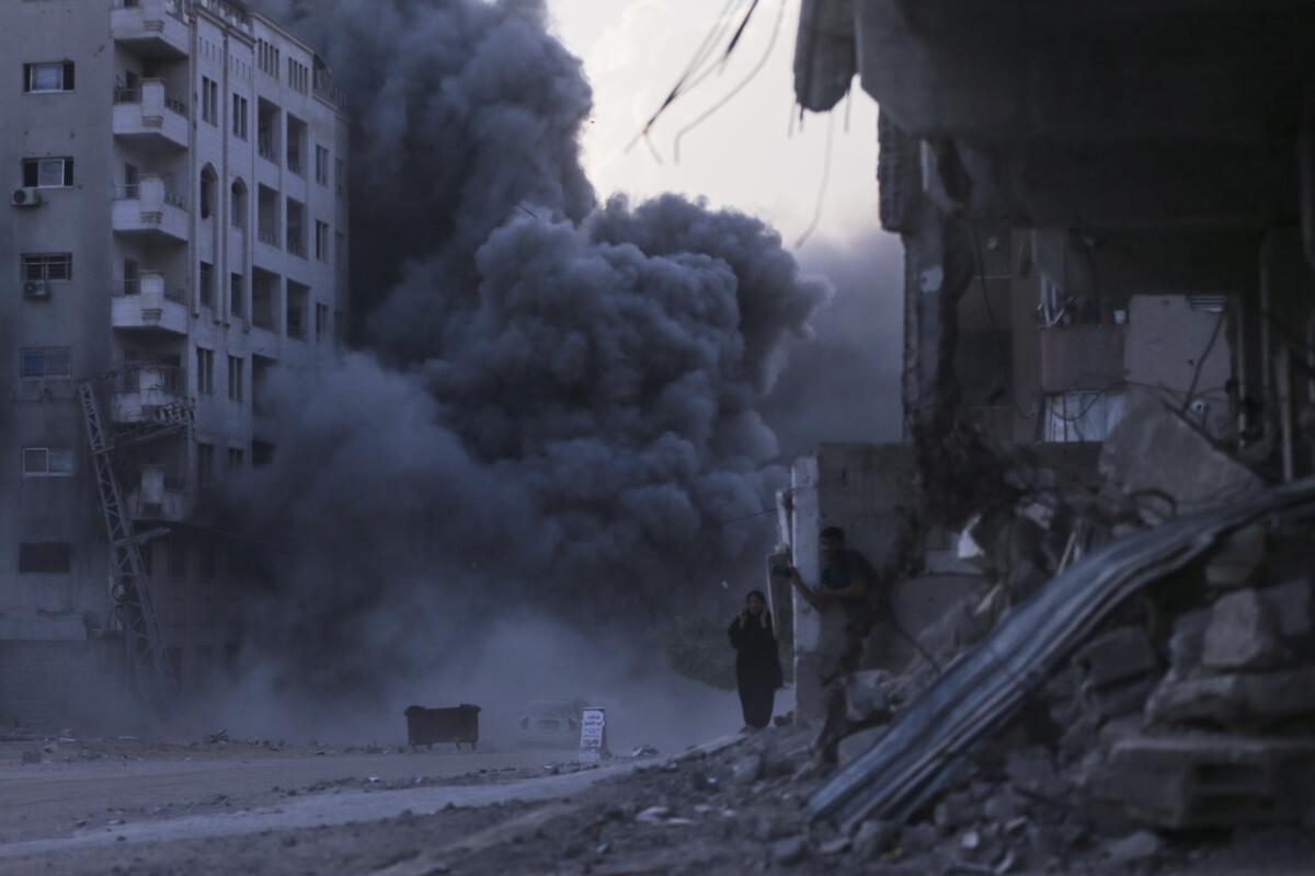 Israel bombs another Gaza City high-rise as U.S. advances a new ...