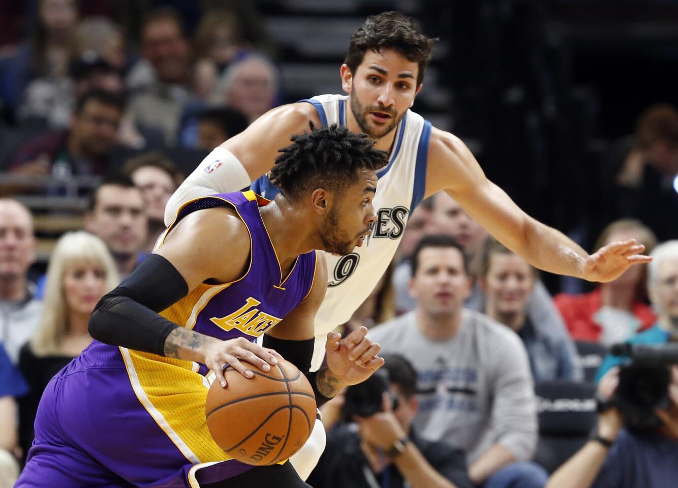 Ricky Rubio, D'Angelo Russell