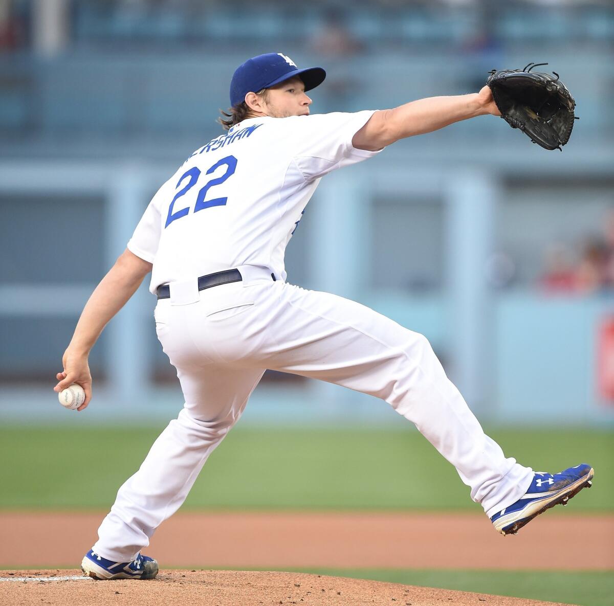 Clayton Kershaw is the seventh-greatest Dodger of all time, according to Times readers.