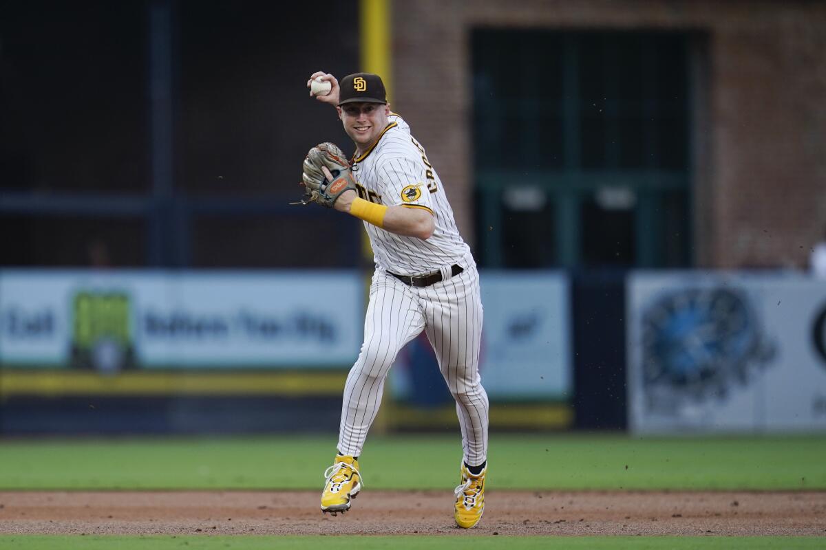 Padres shortstop Jake Cronenworth 