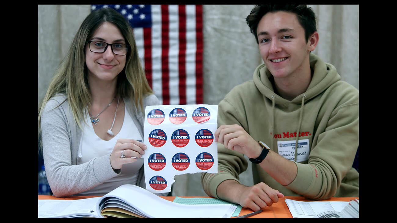 Photo Gallery: Locals vote at Youth Center polling station in Burbank