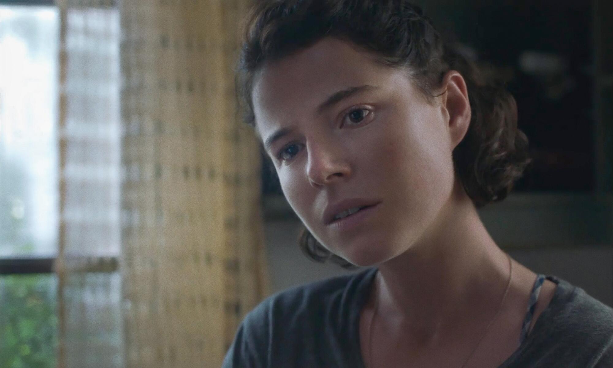 Jessie Buckley in the 2021 drama “The Lost Daughter.”