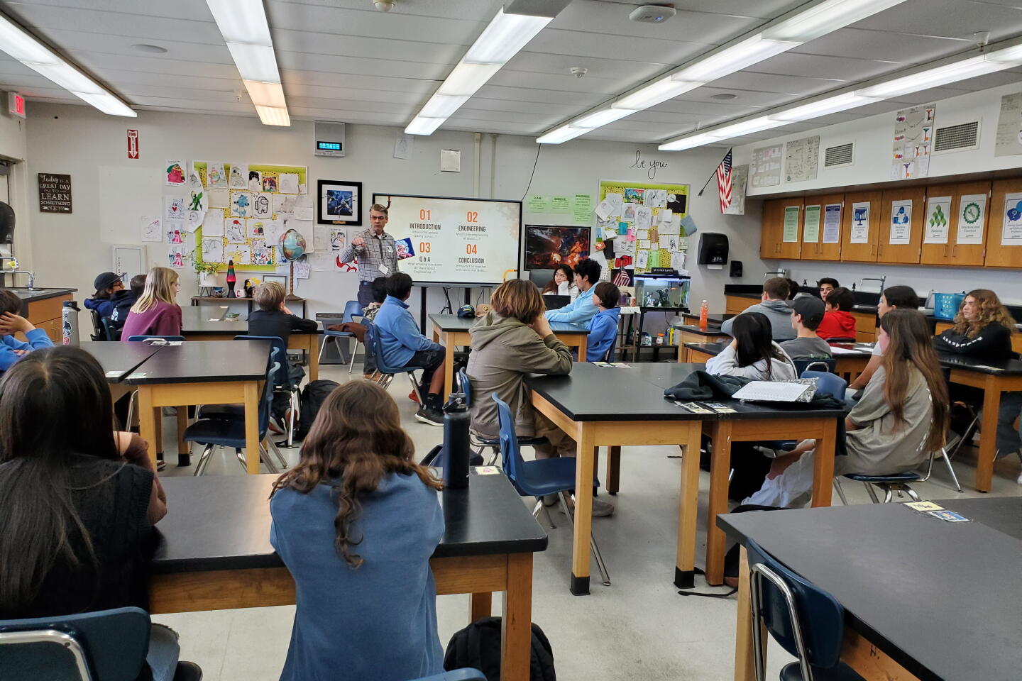 Photos Muirlands Middle School brings back STEAM Career Day to
