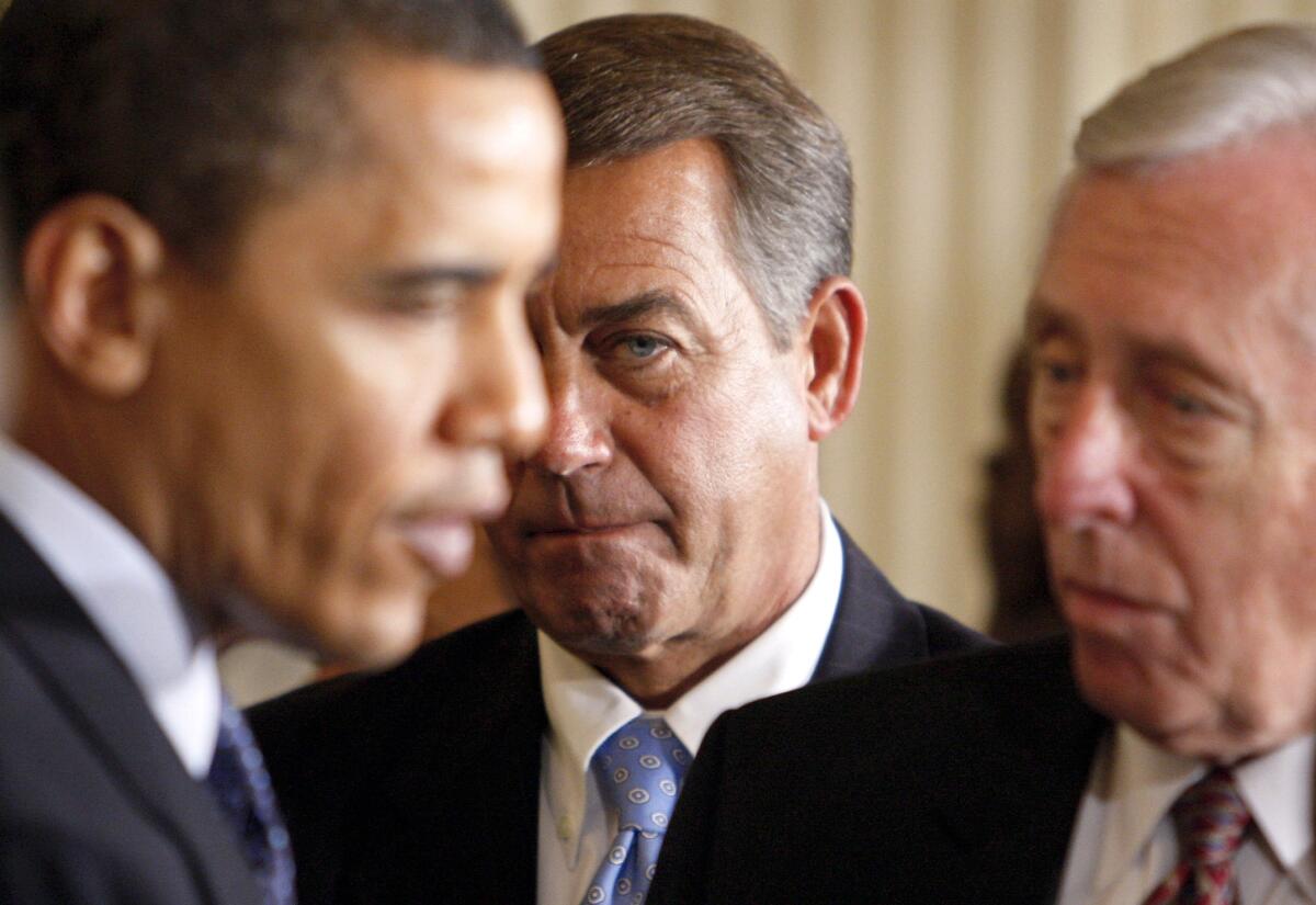 In his new book, former House Speaker John Boehner recounts troubled attempts to cut deals with President Obama.